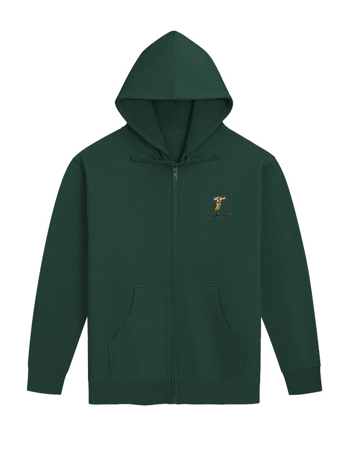 TITANVIBE Independent Trading Co. Fleece Zip Up Hoodie product image (3)