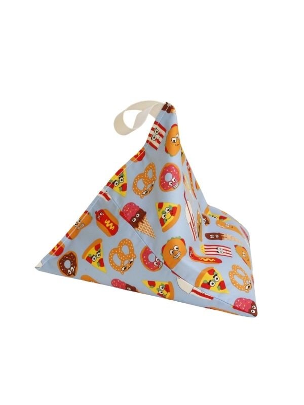 Fast Food And Desserts Fabric Print product image (1)