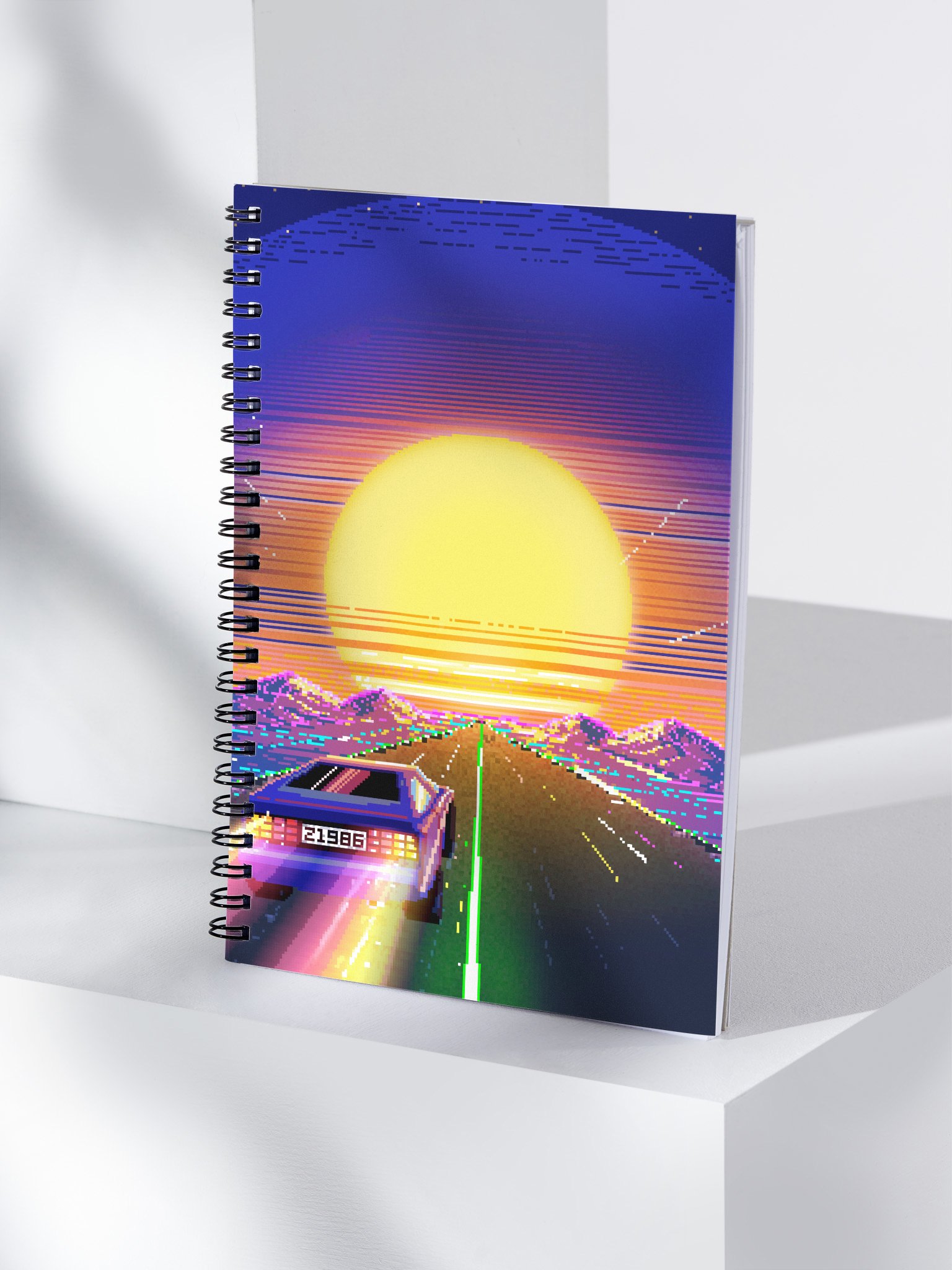Synth City - Sunset - Notebook product image (4)