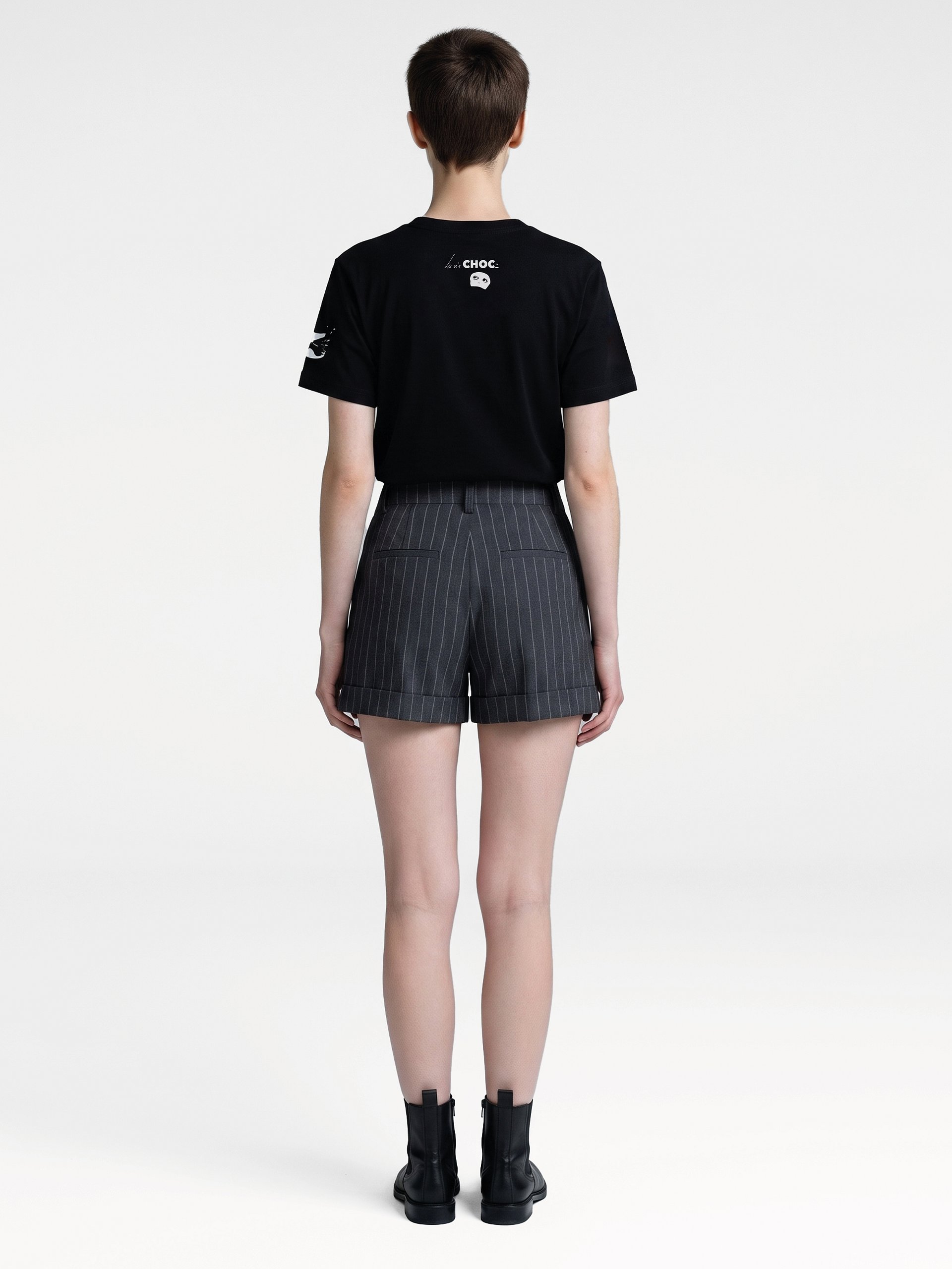 The Silent Observer Oversized Tee Black product image (4)