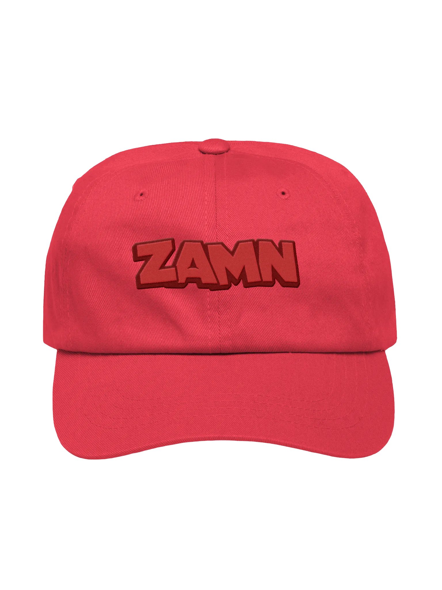 ZAMN Invisi-Logo Dad Hat: Cardinal product image (6)
