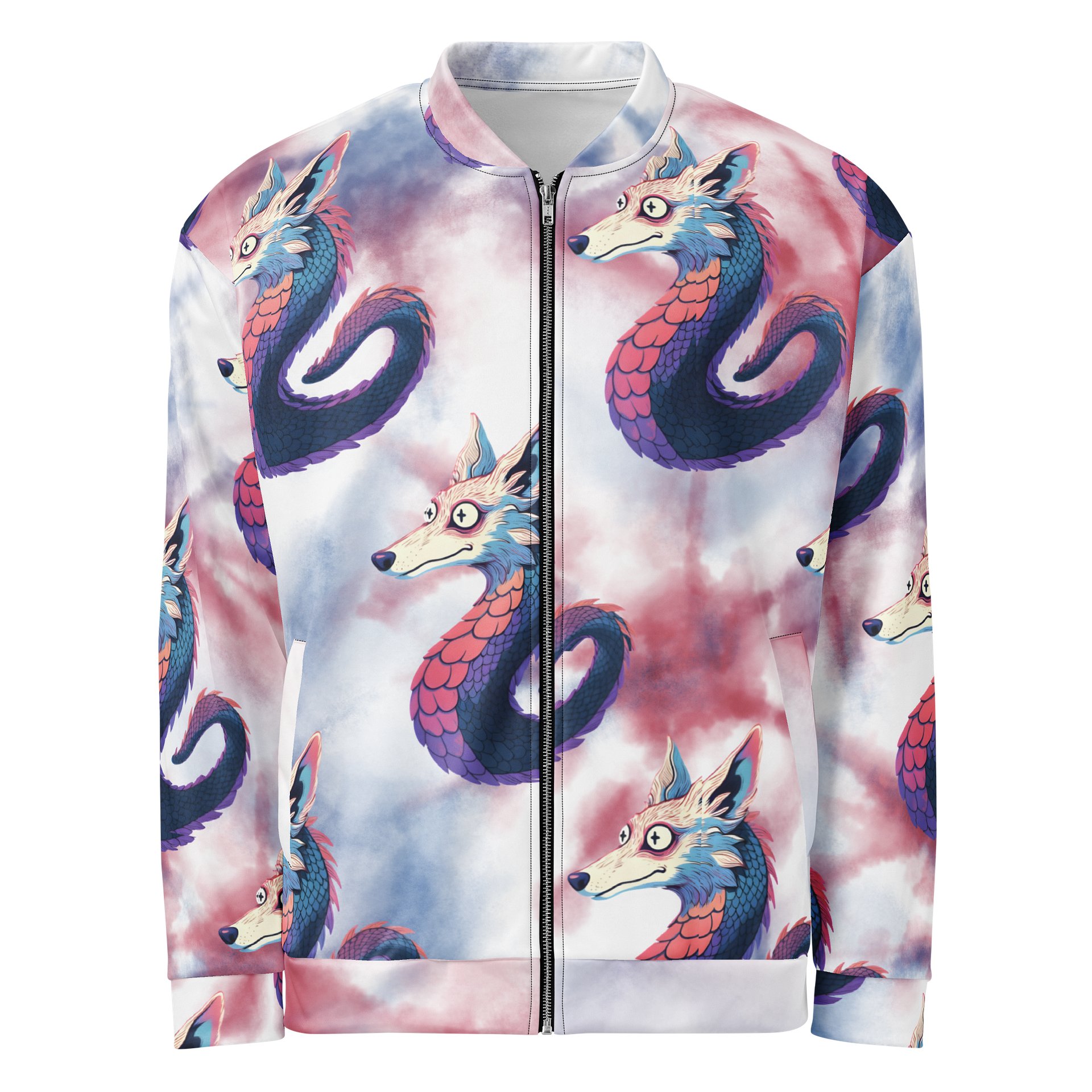 Customizable Canvas: All-Over Print Bomber Jacket product image (1)