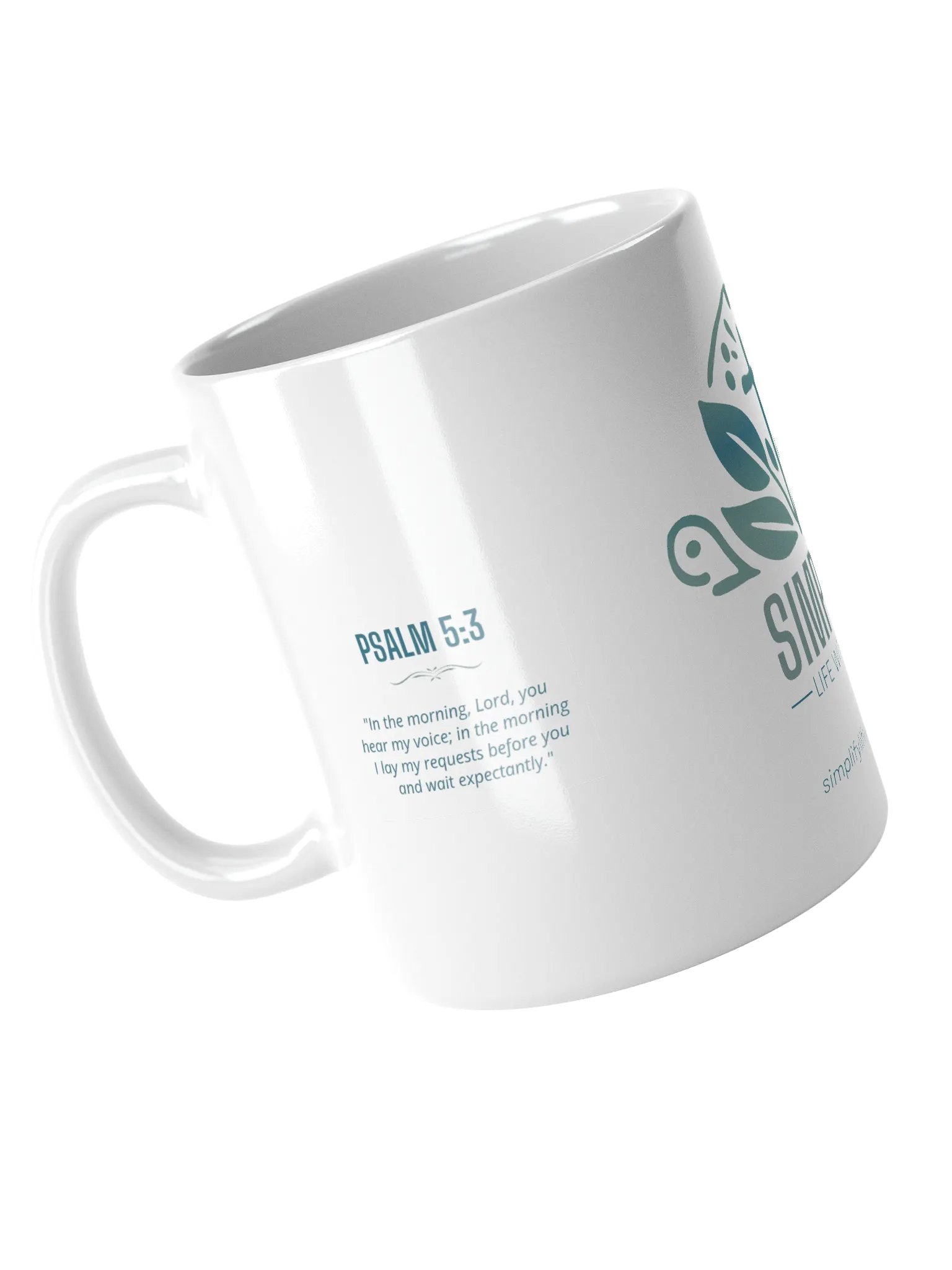 Simplify Life with God Morning Glory Mug product image (3)