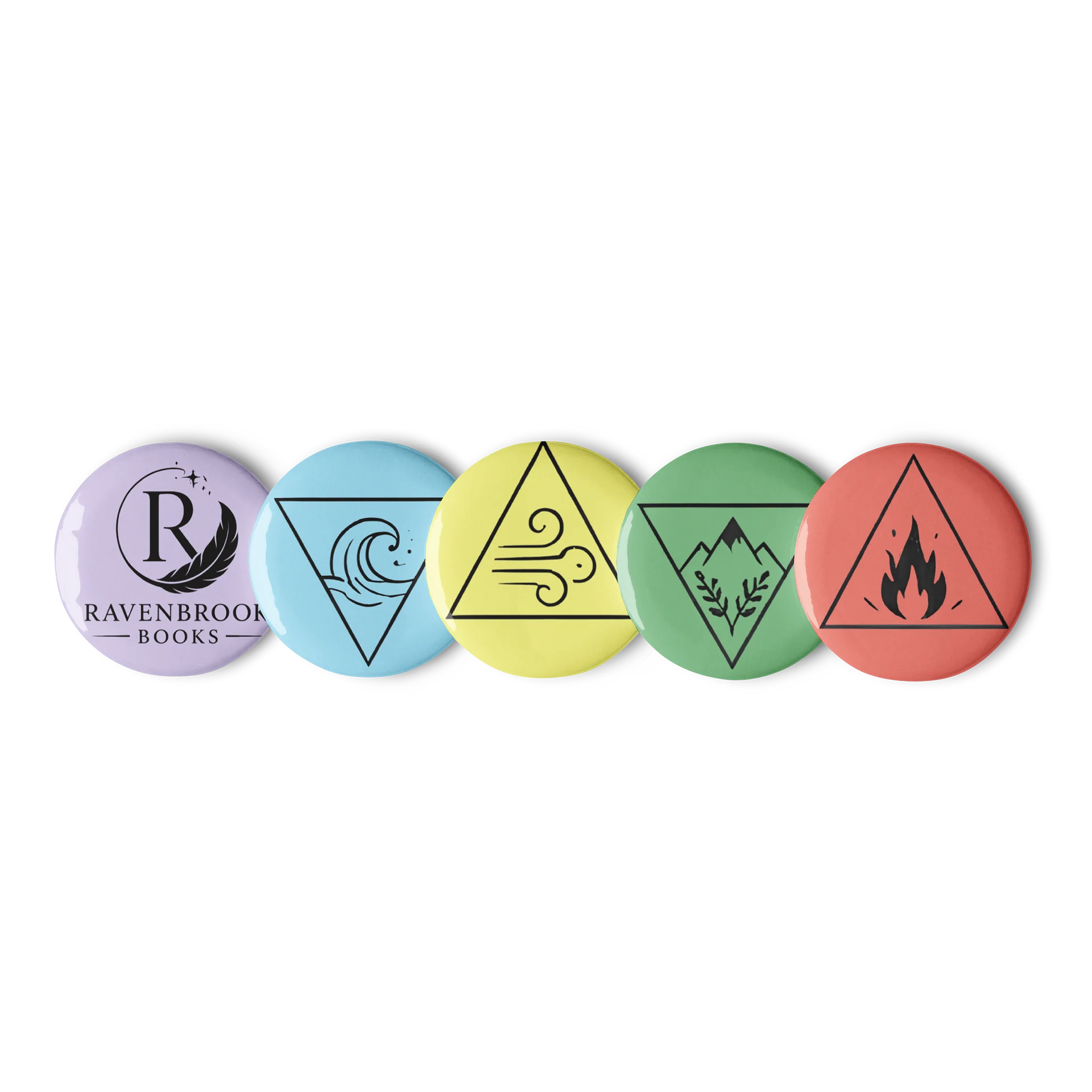 Ravenbrook Pin Buttons product image (1)