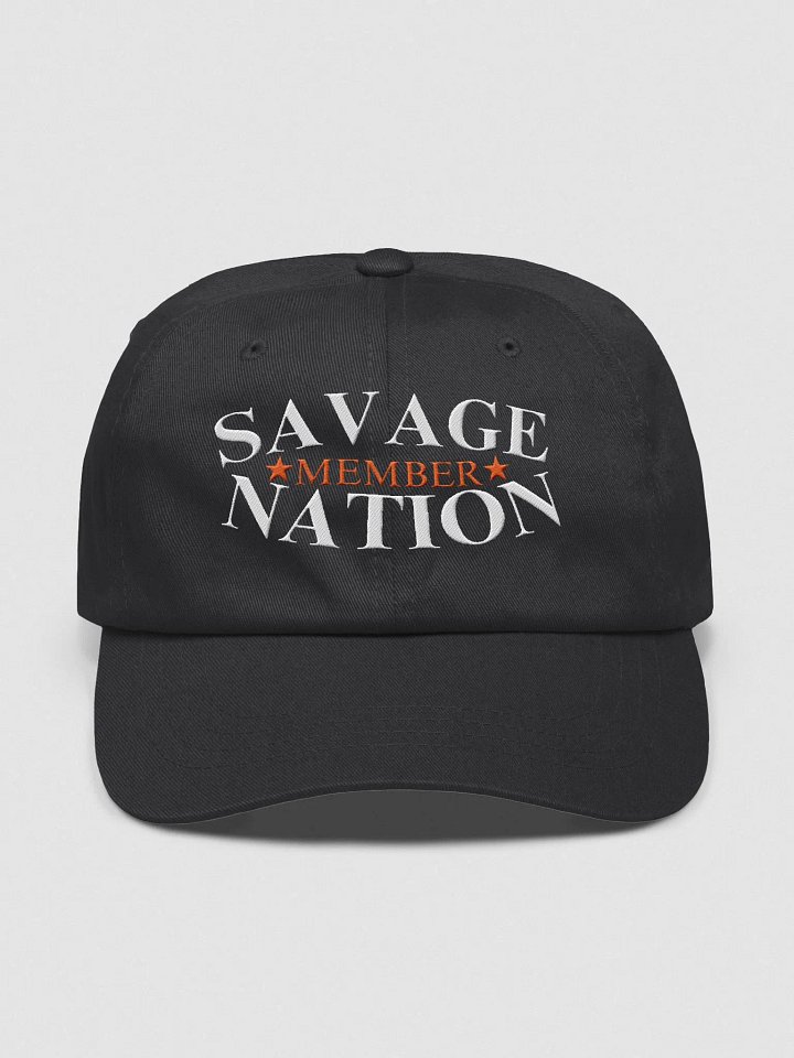 Savage Nation Cap (Black) product image (2)