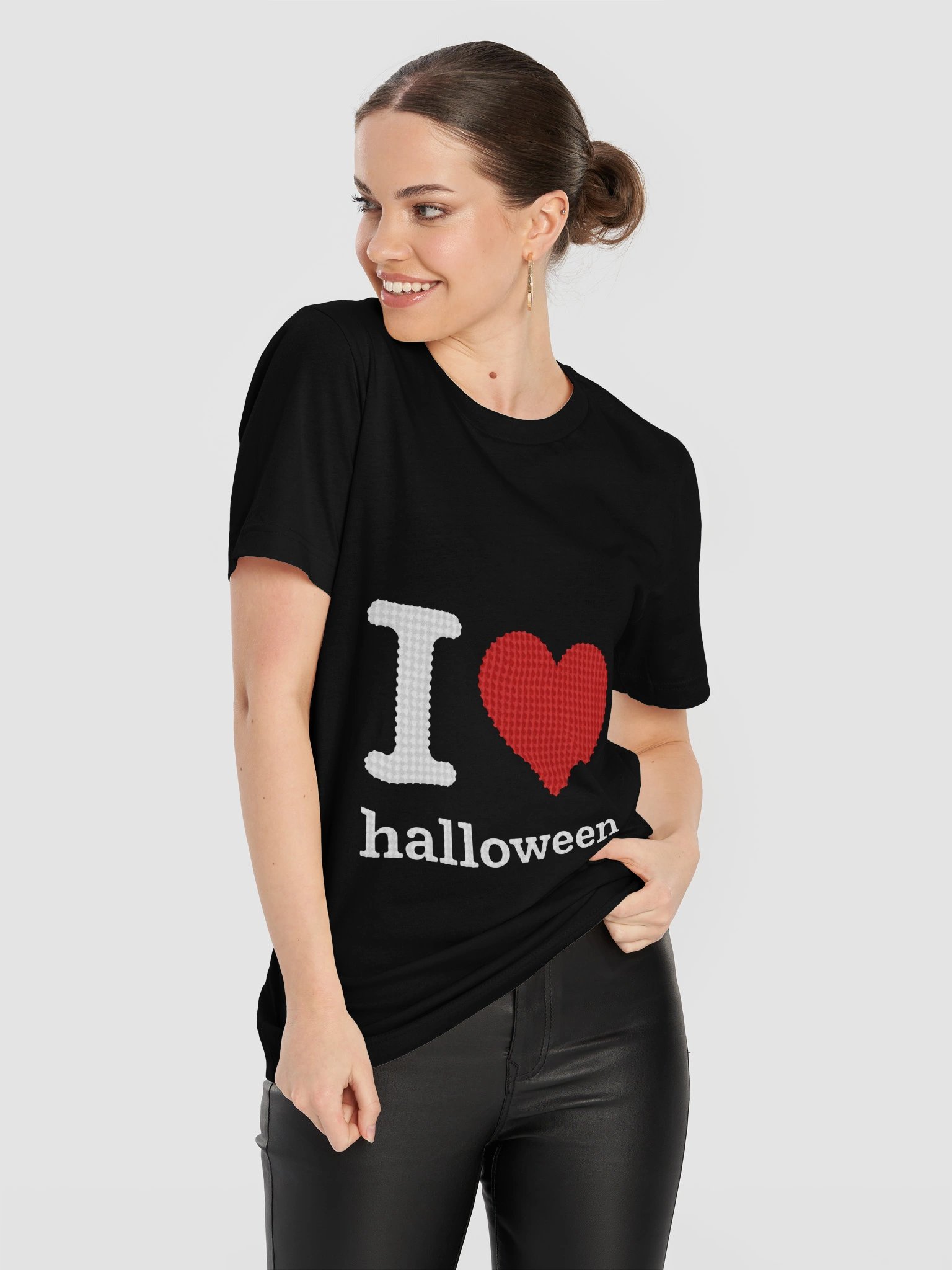 Love Halloween Shirt, Spooky Season T-Shirt, Halloween Graphic Tee, Cute Halloween Gift product image (11)