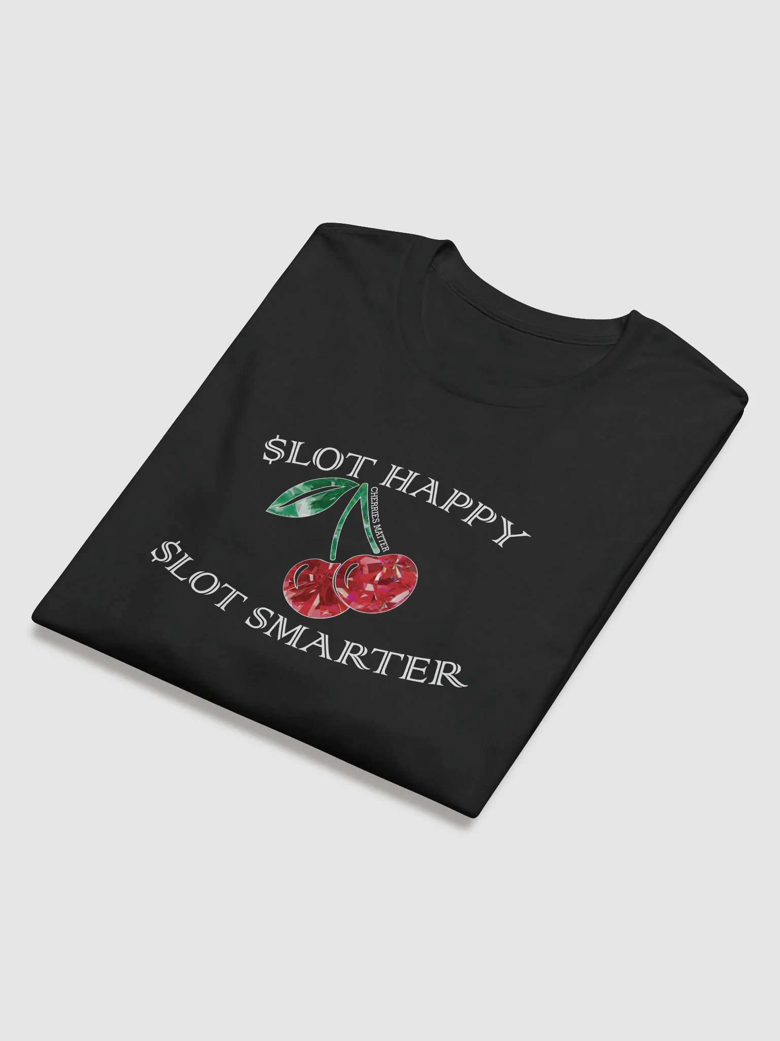 Cherries Matter Slot Happy Slot Smarter Fitted Long Sleeve Shirt product image (6)