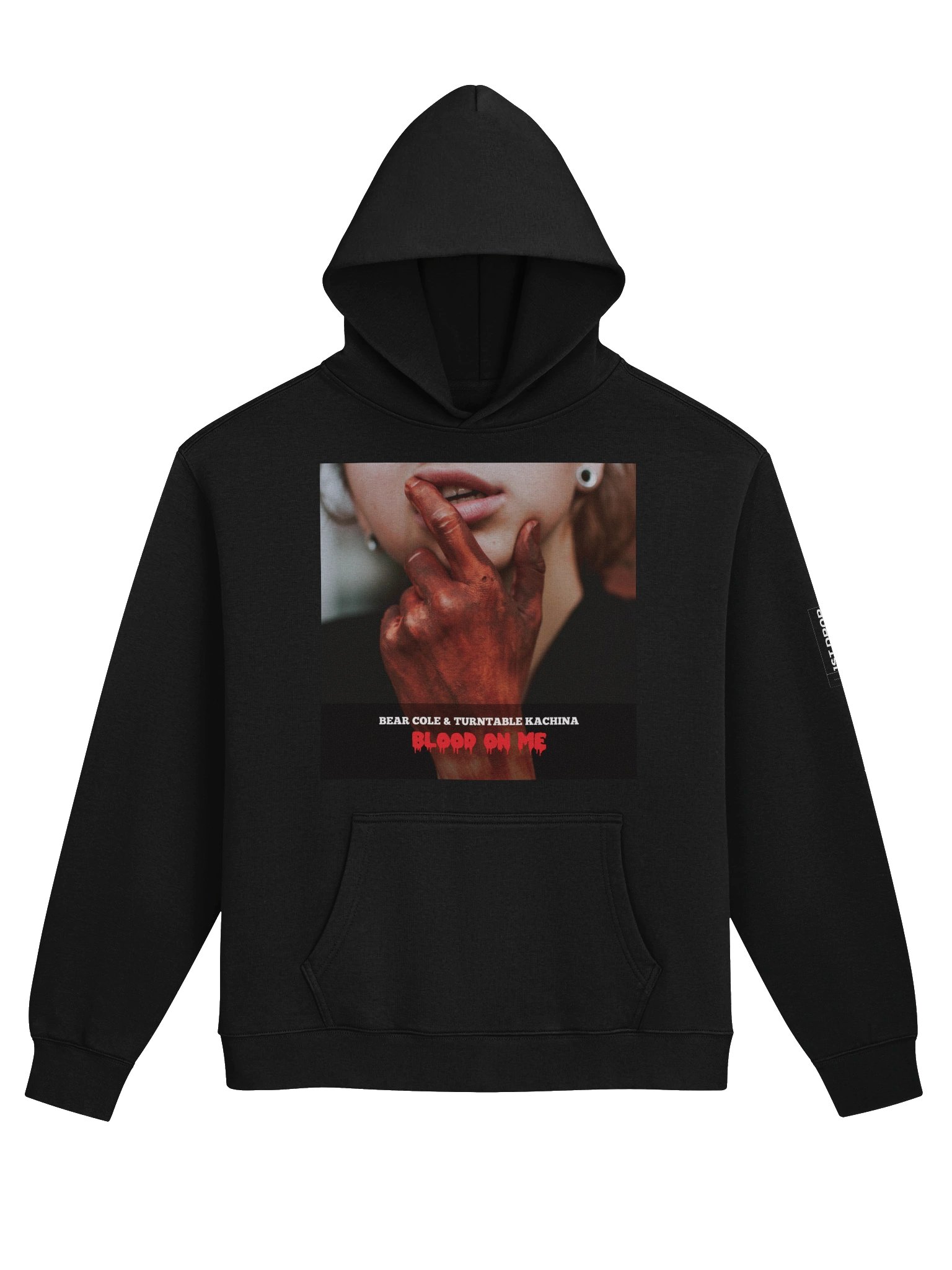 Bear Cole & Turntable Kachina - Blood on Me Cover Unisex Hoodie product image (1)