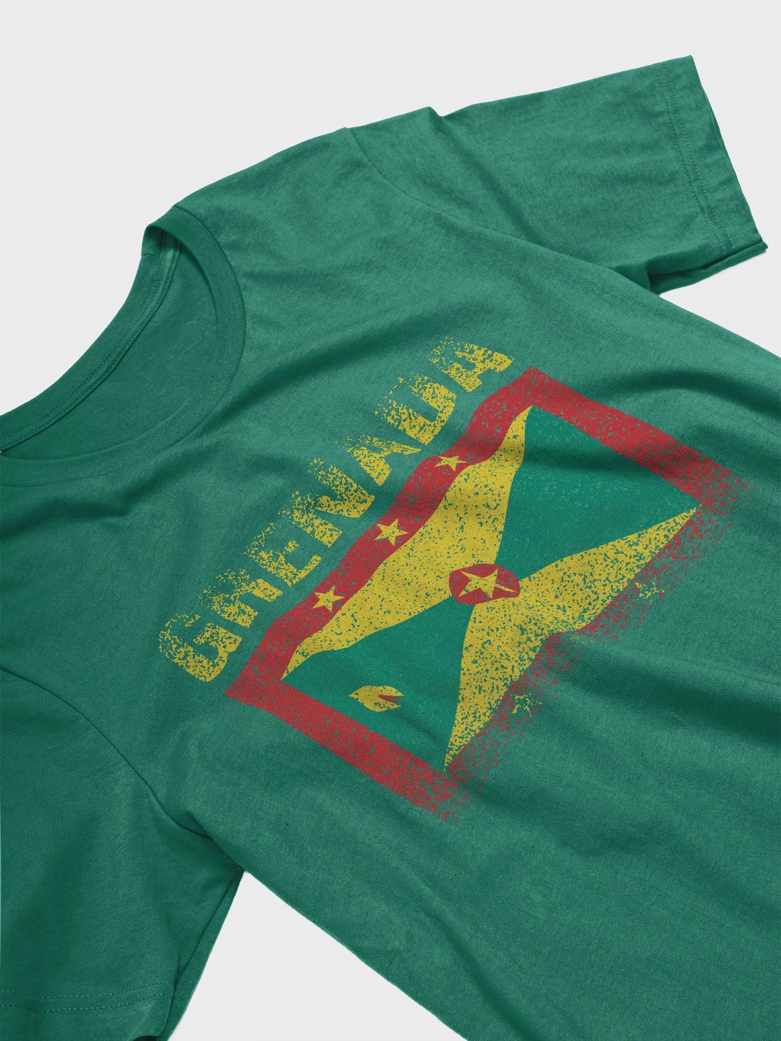 Grenada Flag Inspired Supersoft T-Shirt by CultuRep product image (4)