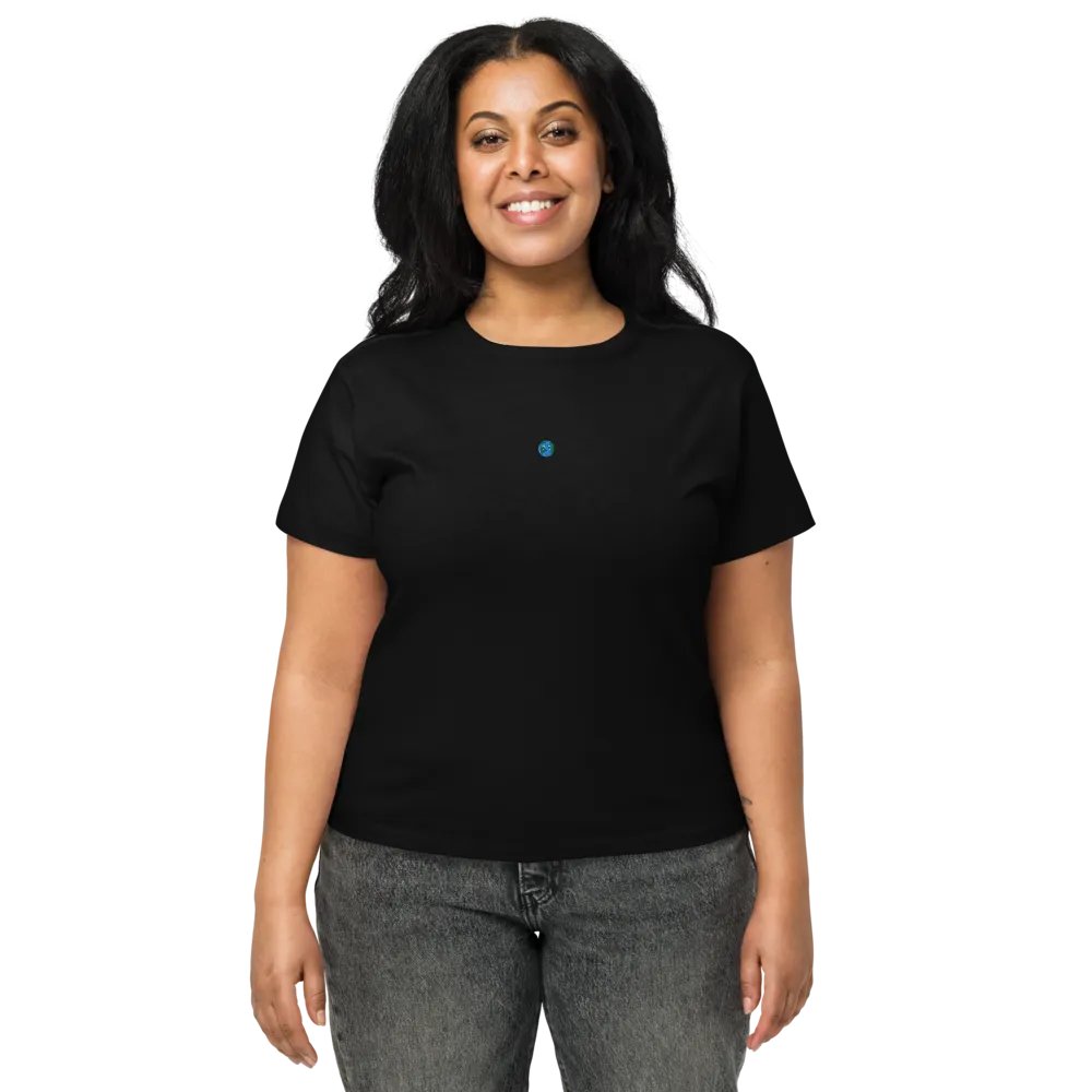 [Happy] Earth-tan \ Embroidered Baby Tee product image (3)