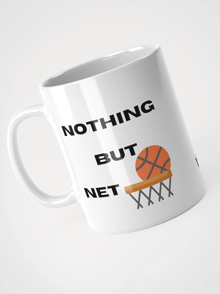 Nothing But Net White Glossy Mug product image (1)
