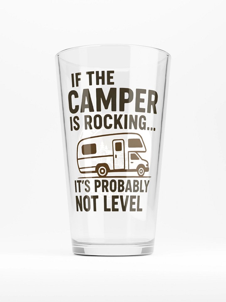 Humorous Camping Pint Glass Set product image (1)