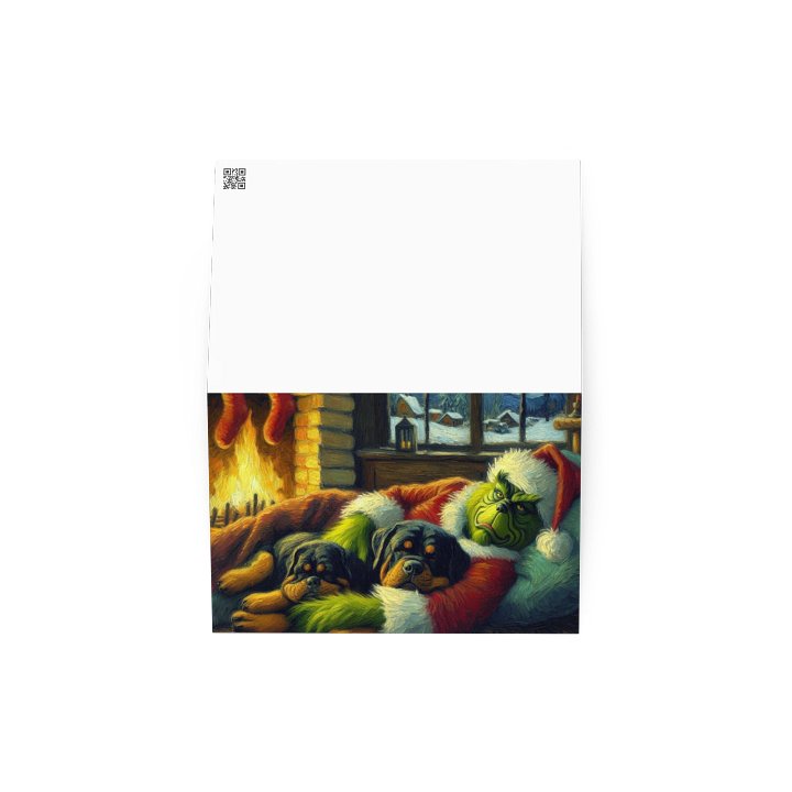The Grinch Who Stole Rottweilers Greeting Card product image (4)