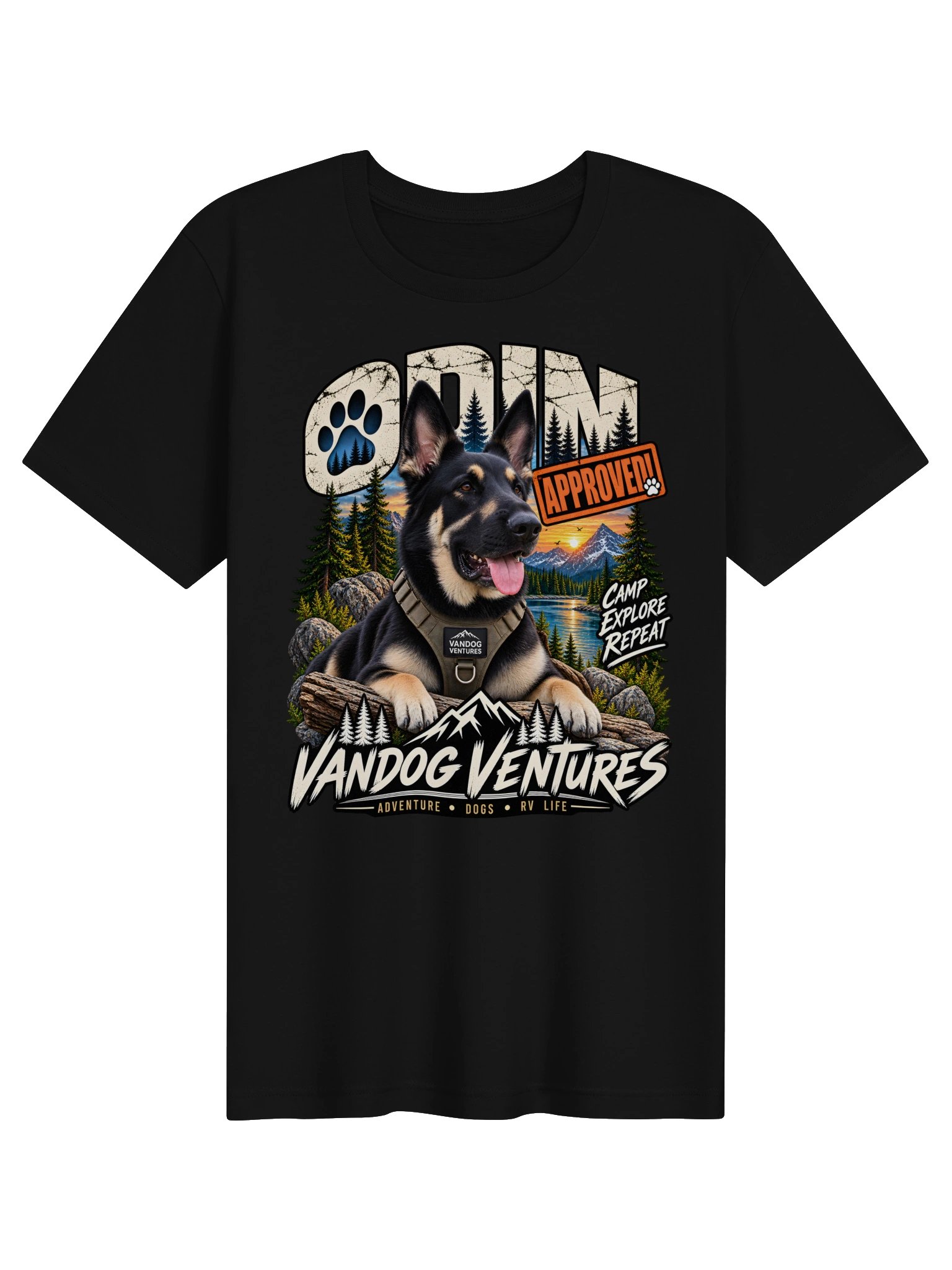 Odin Approved Adventure T-Shirt product image (1)