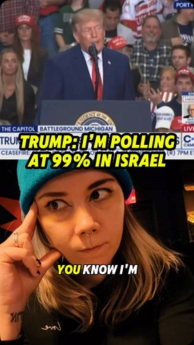 Umm I’m sorry, Trump are you the PRESIDENT of Israel?? 

#news #politics #michigan