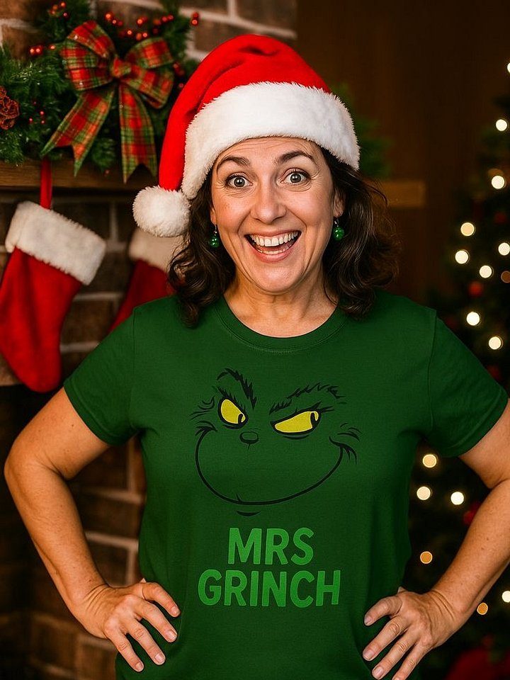 Mrs Grinch Tee product image (1)
