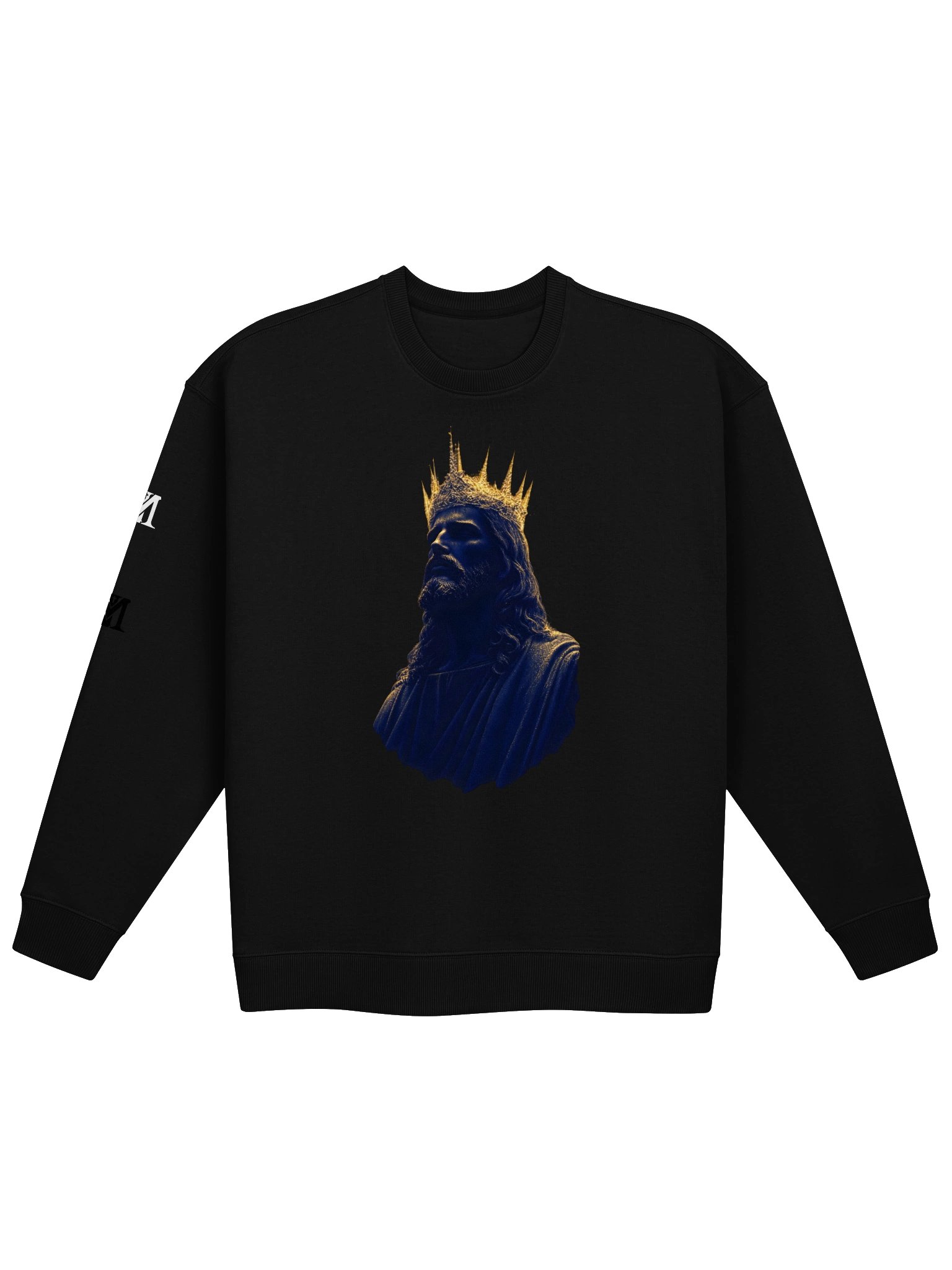 Golden Crown Profile Sweatshirt Organic product image (1)
