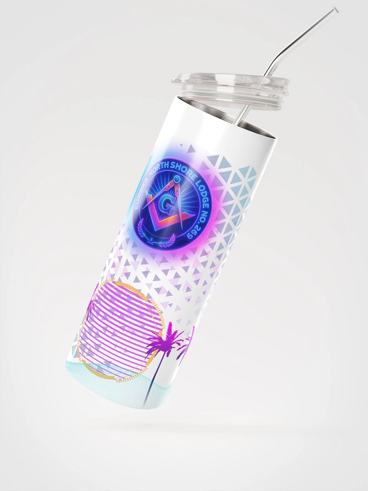Travel Light Tumbler – Cyber Palm Edition product image (2)