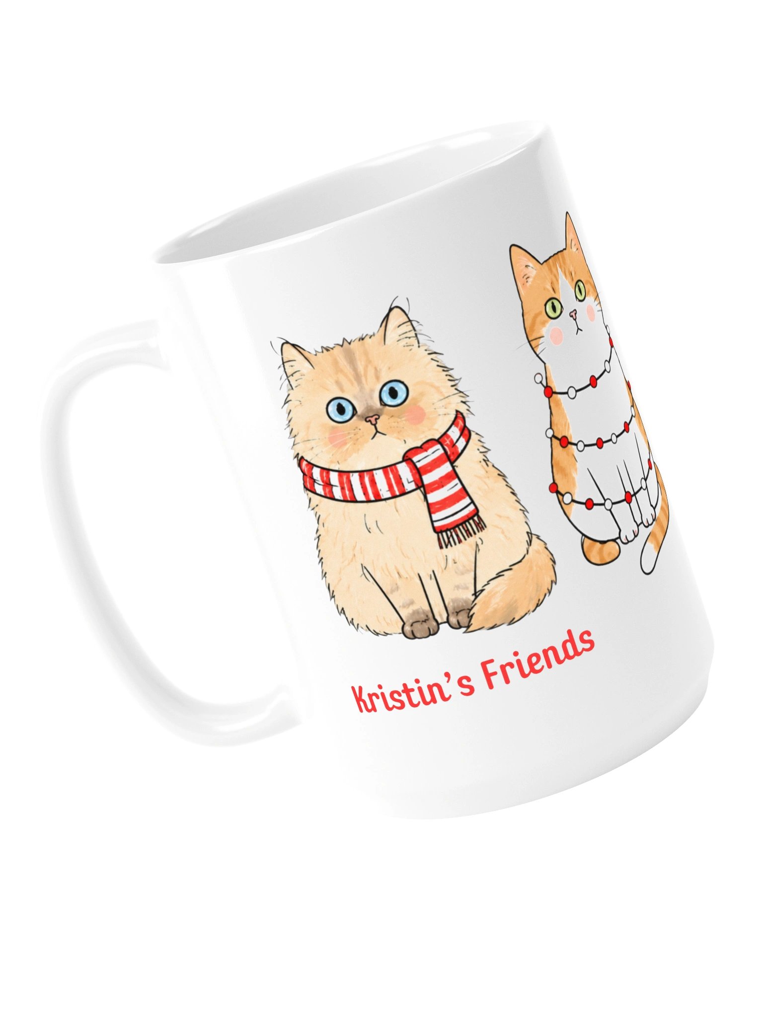 Kristin's Friends Christmas Cats Mug product image (5)