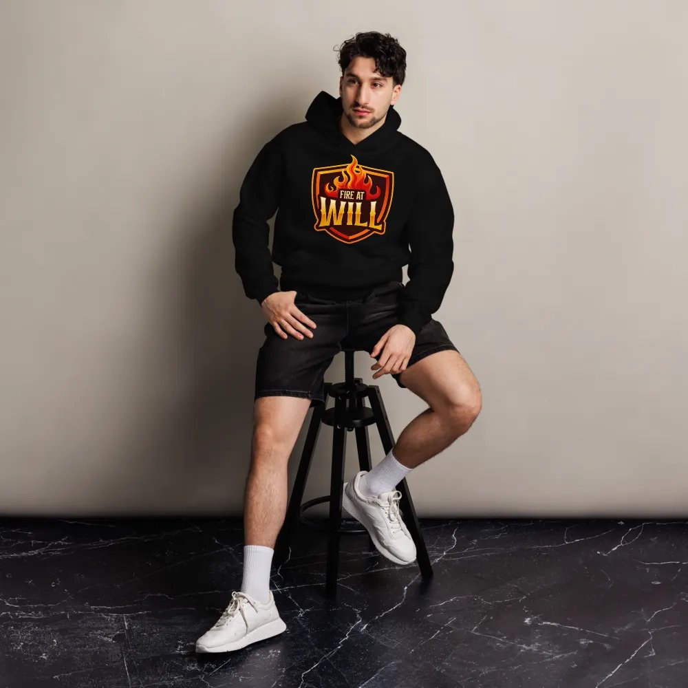 Fire At Will Logo Hoodie product image (5)