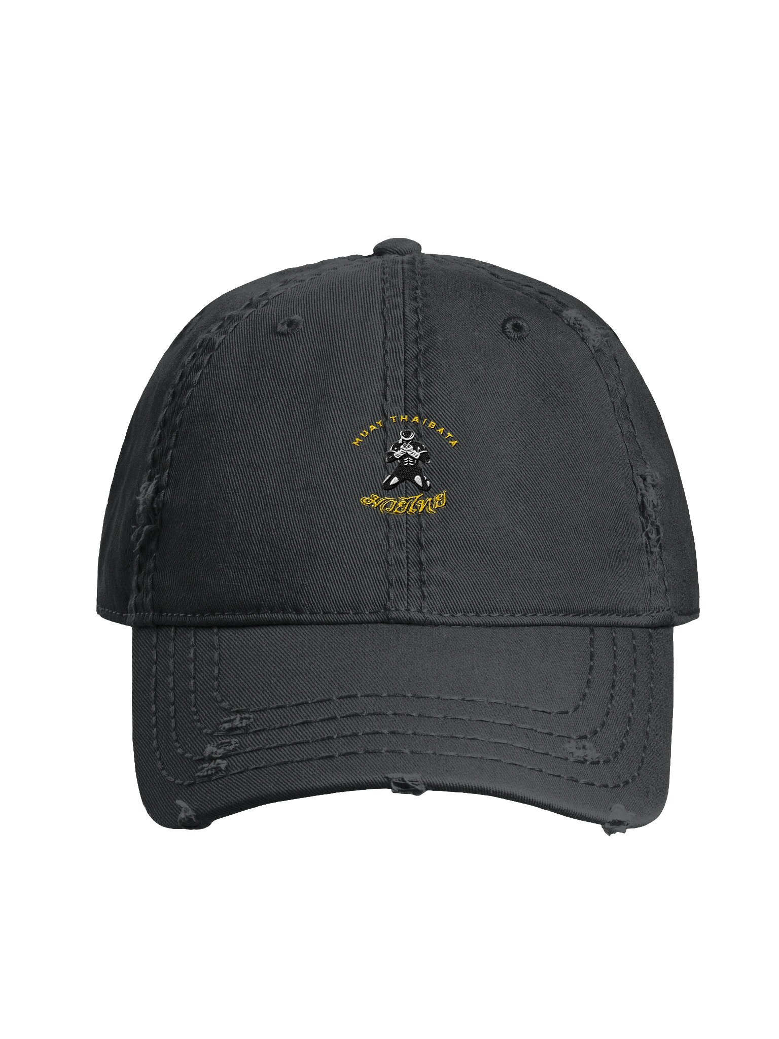 Muay Thaibata Distressed Ballcap product image (1)