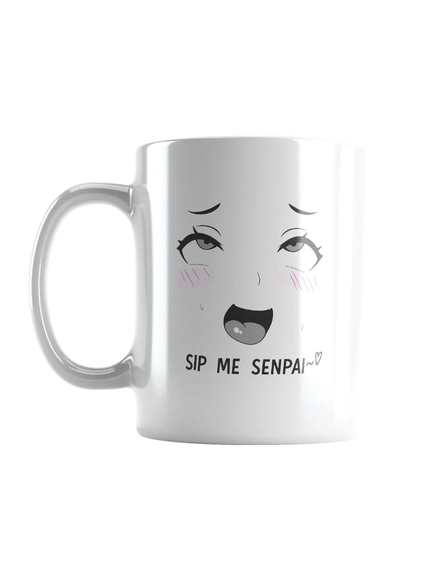 "Kawaii Senpai Gaze" Anime Eyes Mug - "Sip Me Senpai" Collection product image (1)