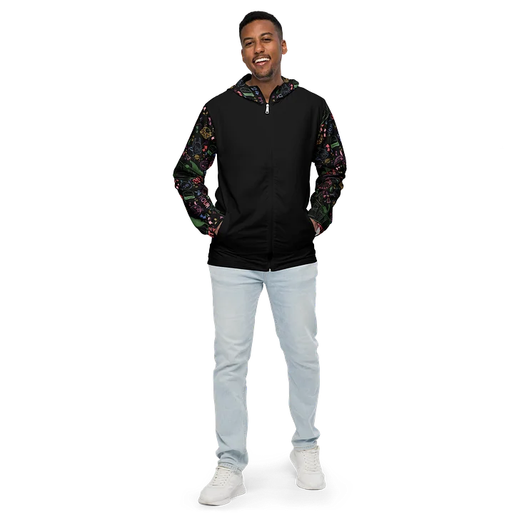 24hr Train Graphic Sleeve Zip-Up product image (2)