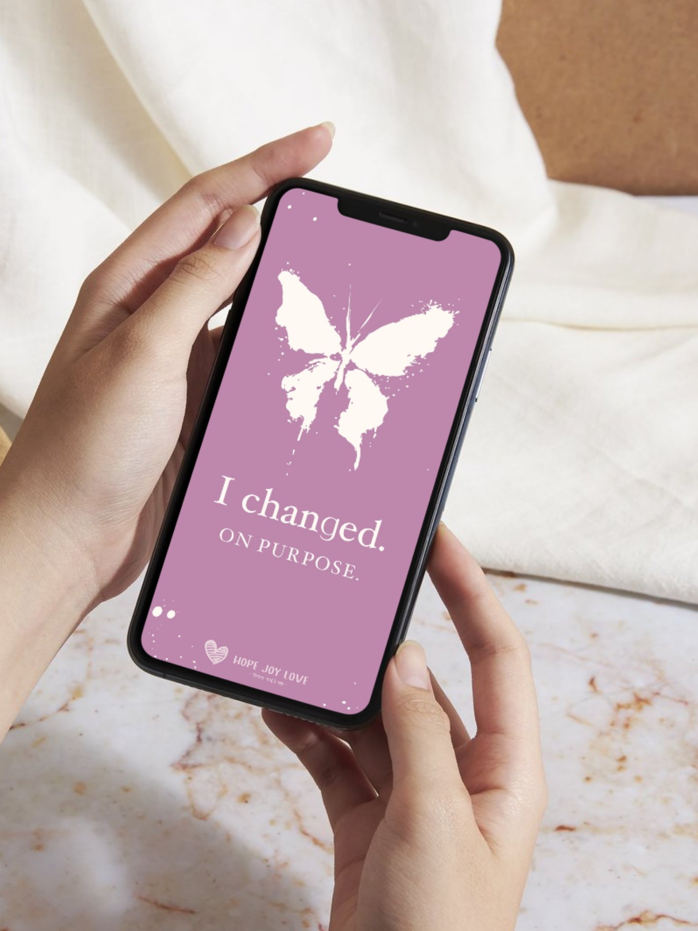 I changed. On purpose. Phone Wallpaper Bundle product image (2)