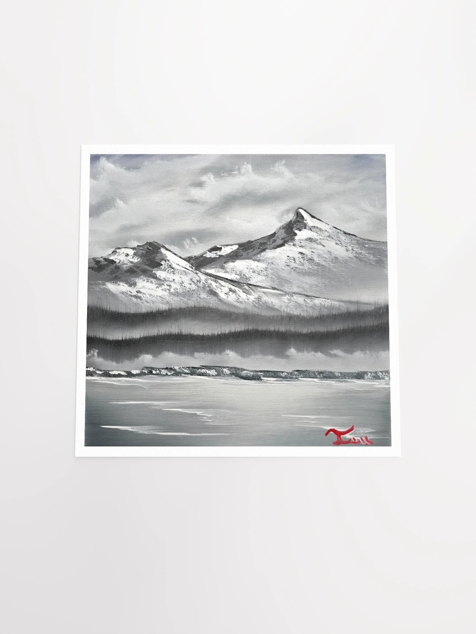 The Grey Mountains - Matte Poster Print product image (4)