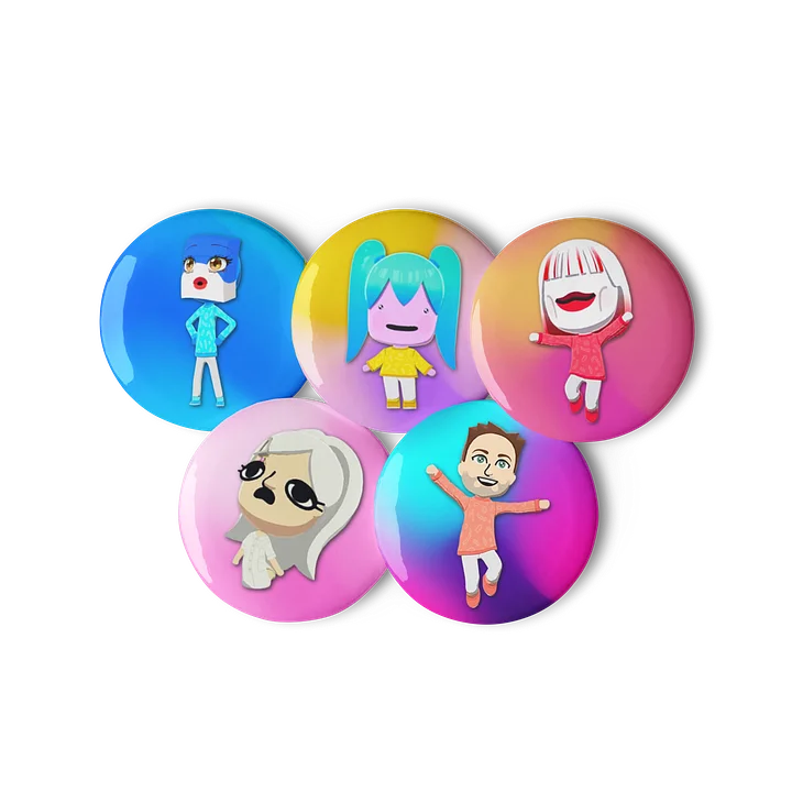 Tomodachi Mii Pins product image (2)