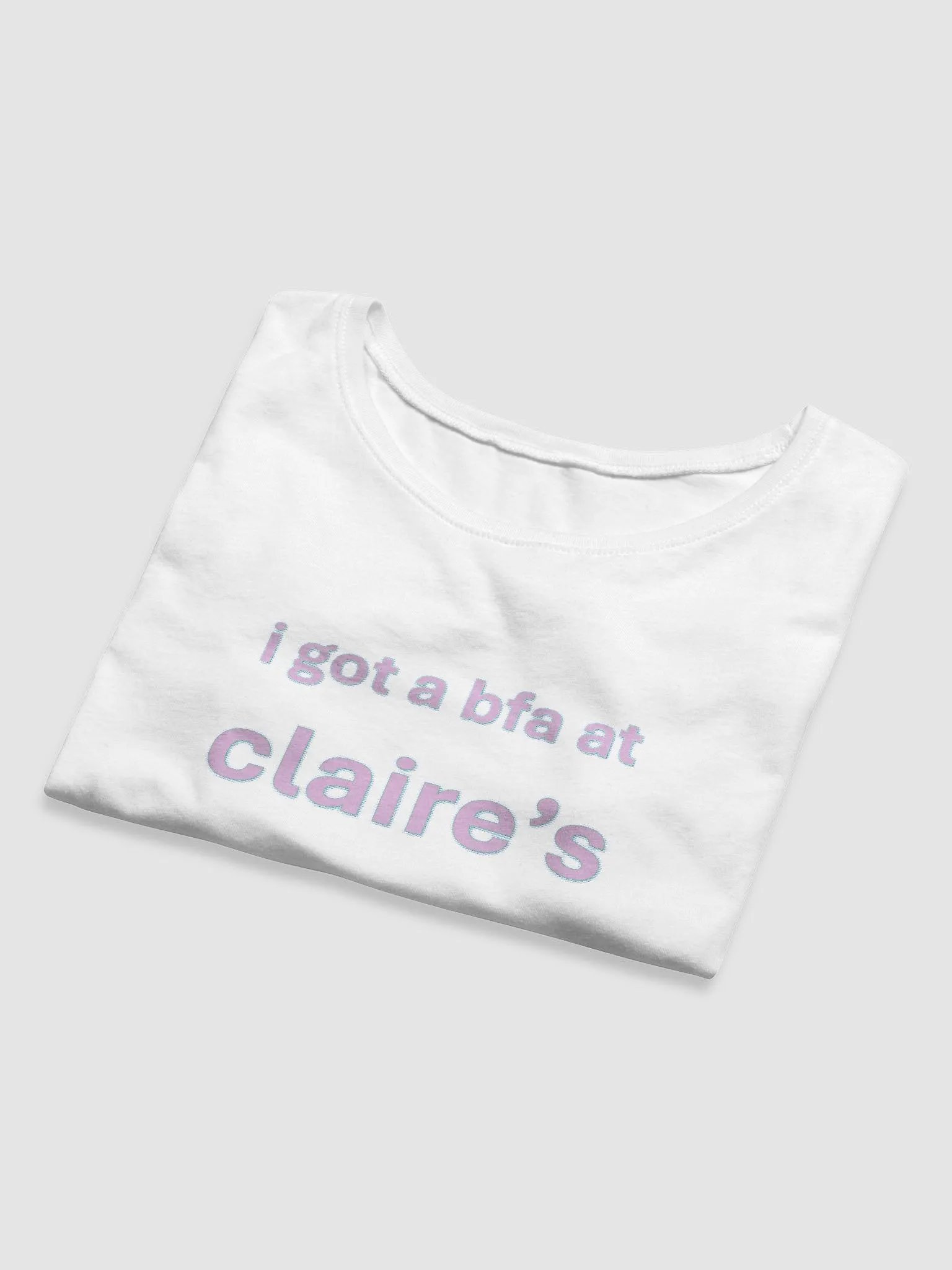 Claire's Lobotomy Crop Top product image (8)