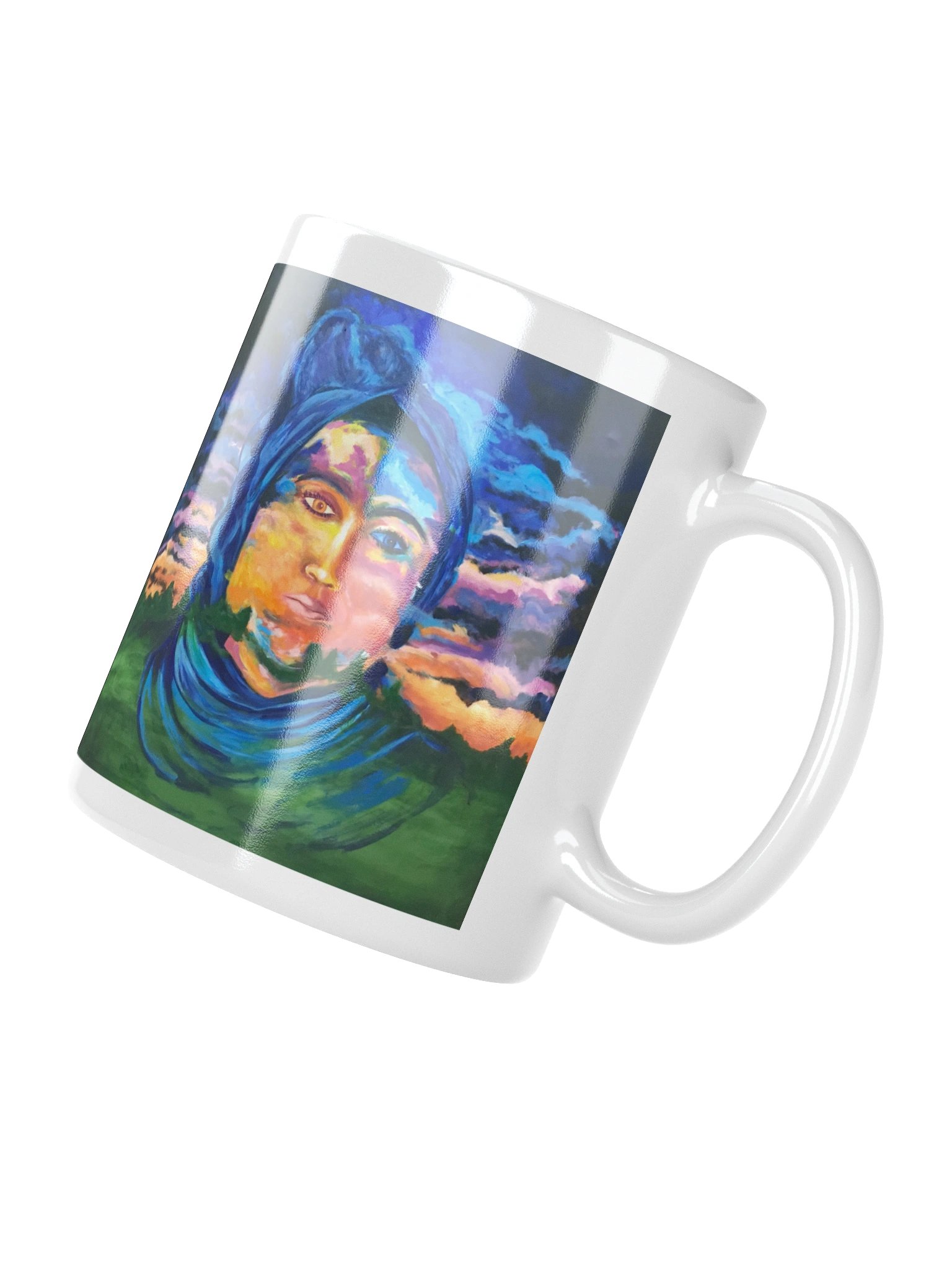 Sunset White Glossy Mug product image (3)