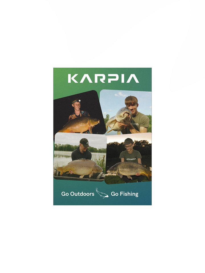 Karpia Go Outdoors Go Fishing Poster product image (1)