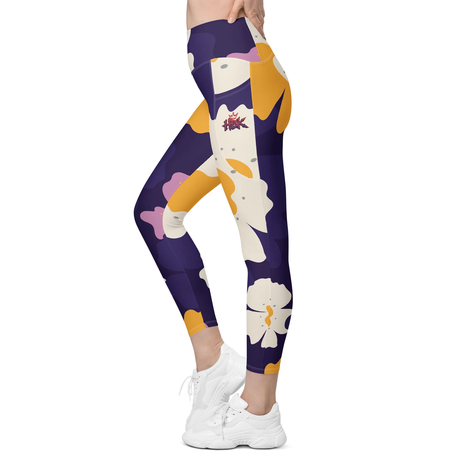 Floral Fantasy Leggings with Pockets product image (6)