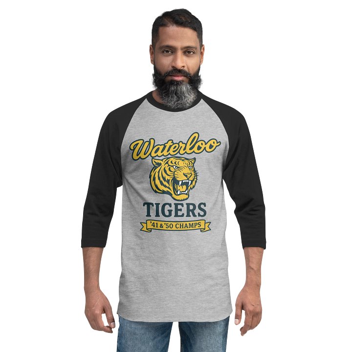 Waterloo Tigers 3/4 Legacy Tee product image (2)