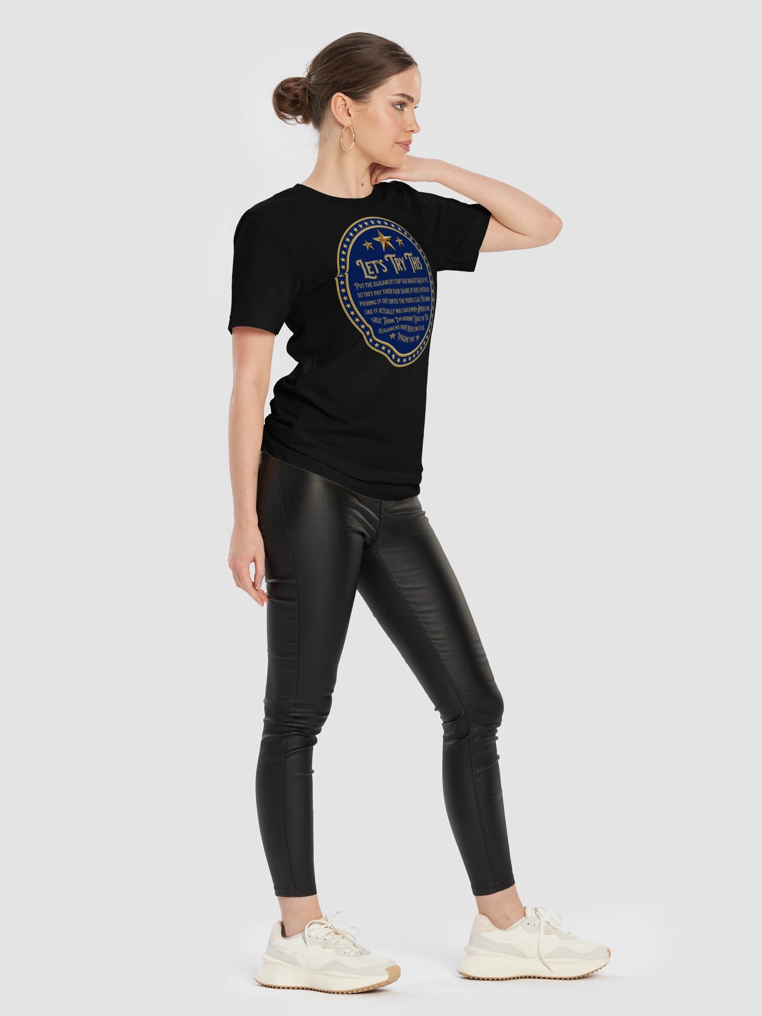 High quality unisex lightweight tee says: Let's Try This... product image (7)