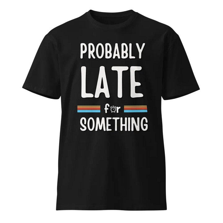 Colorful Late Statement Tee product image (1)