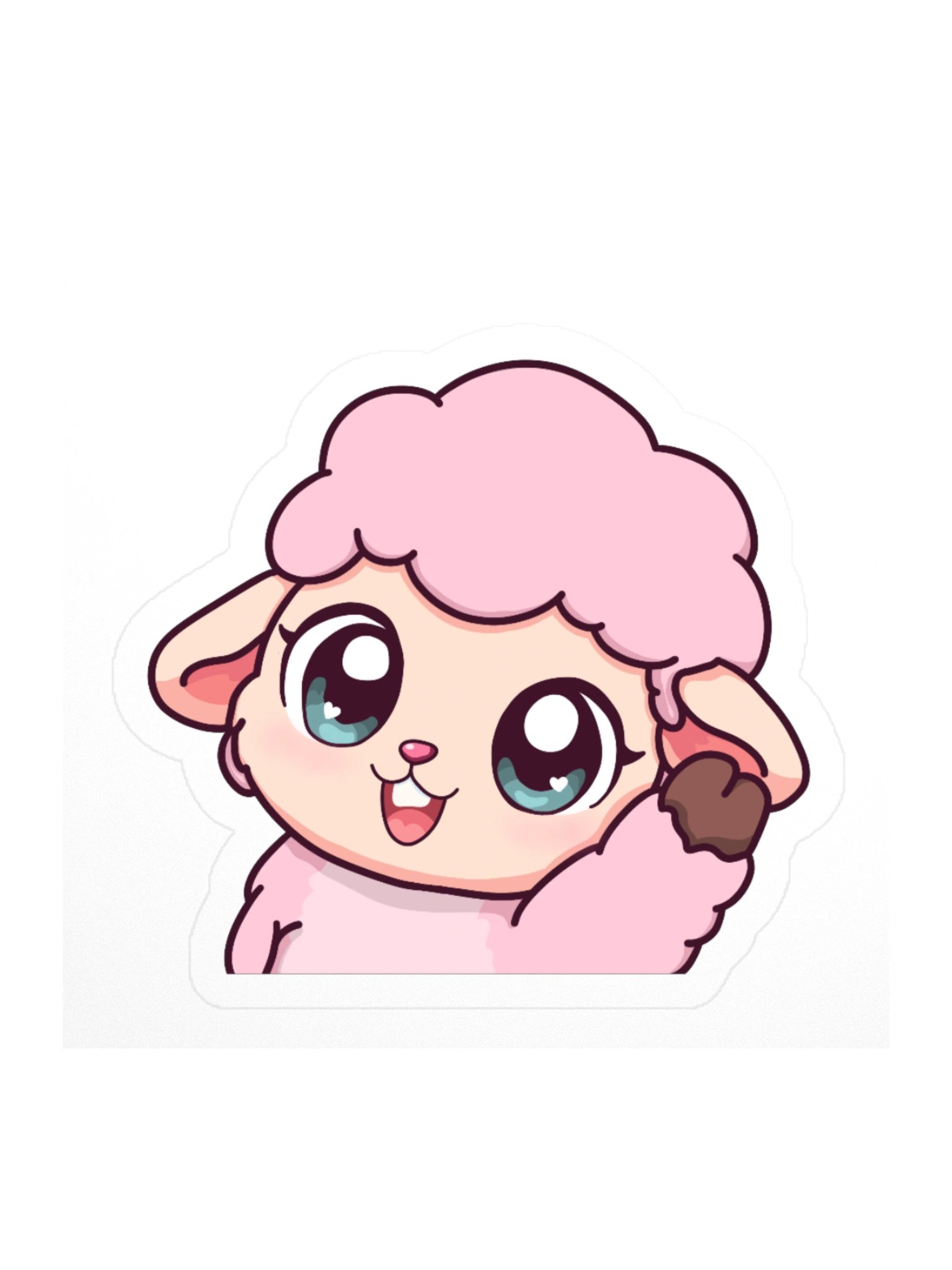 Waving Sheep Sticker product image (1)