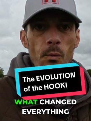 The Evolution of the Hook! #fishing #fishingtiktoks #fishingvideos 