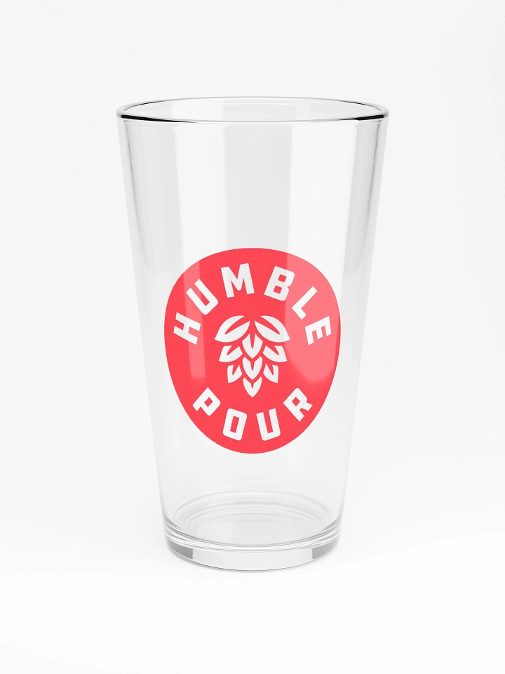 Humble Pour Badge | Pint Glass product image (2)