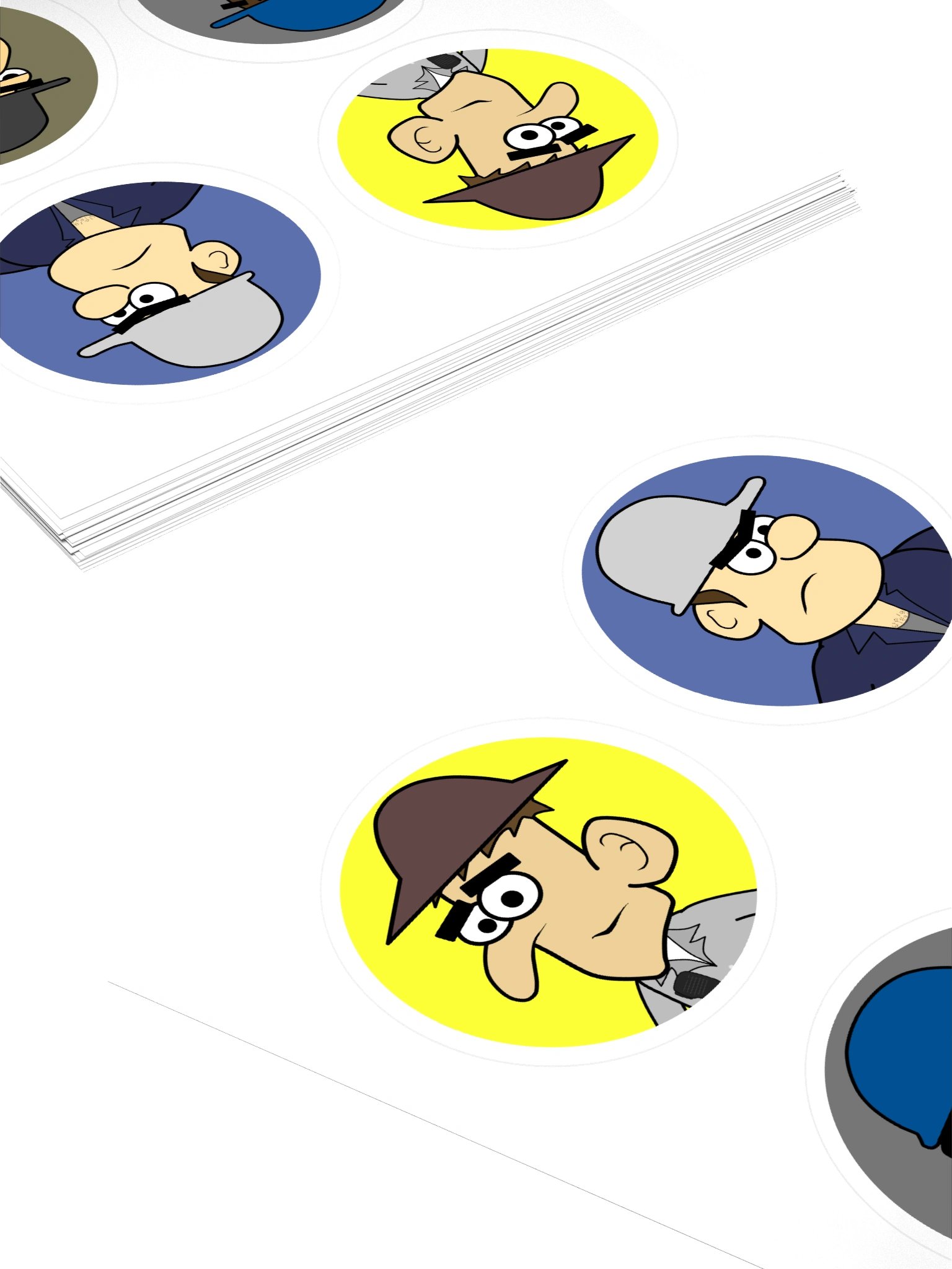 Refined Crew Stickers product image (4)