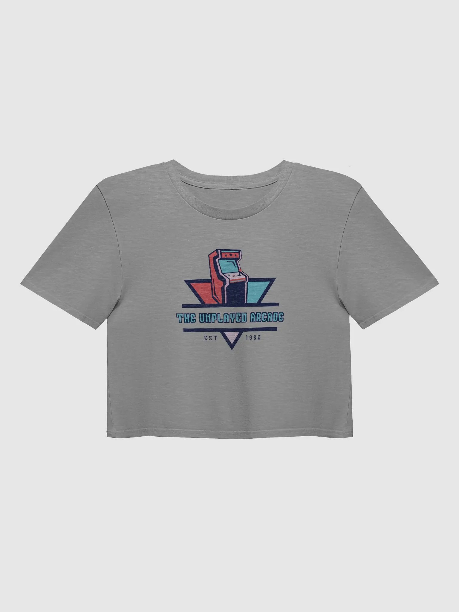Unplayed Arcade Crop Tee (Front) product image (4)