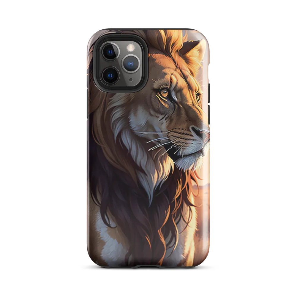 Majestic Lion iPhone Tough Case – Regal Wildlife Design product image (49)