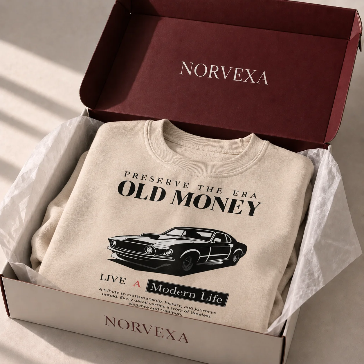 Vintage Car Sweatshirt product image (5)