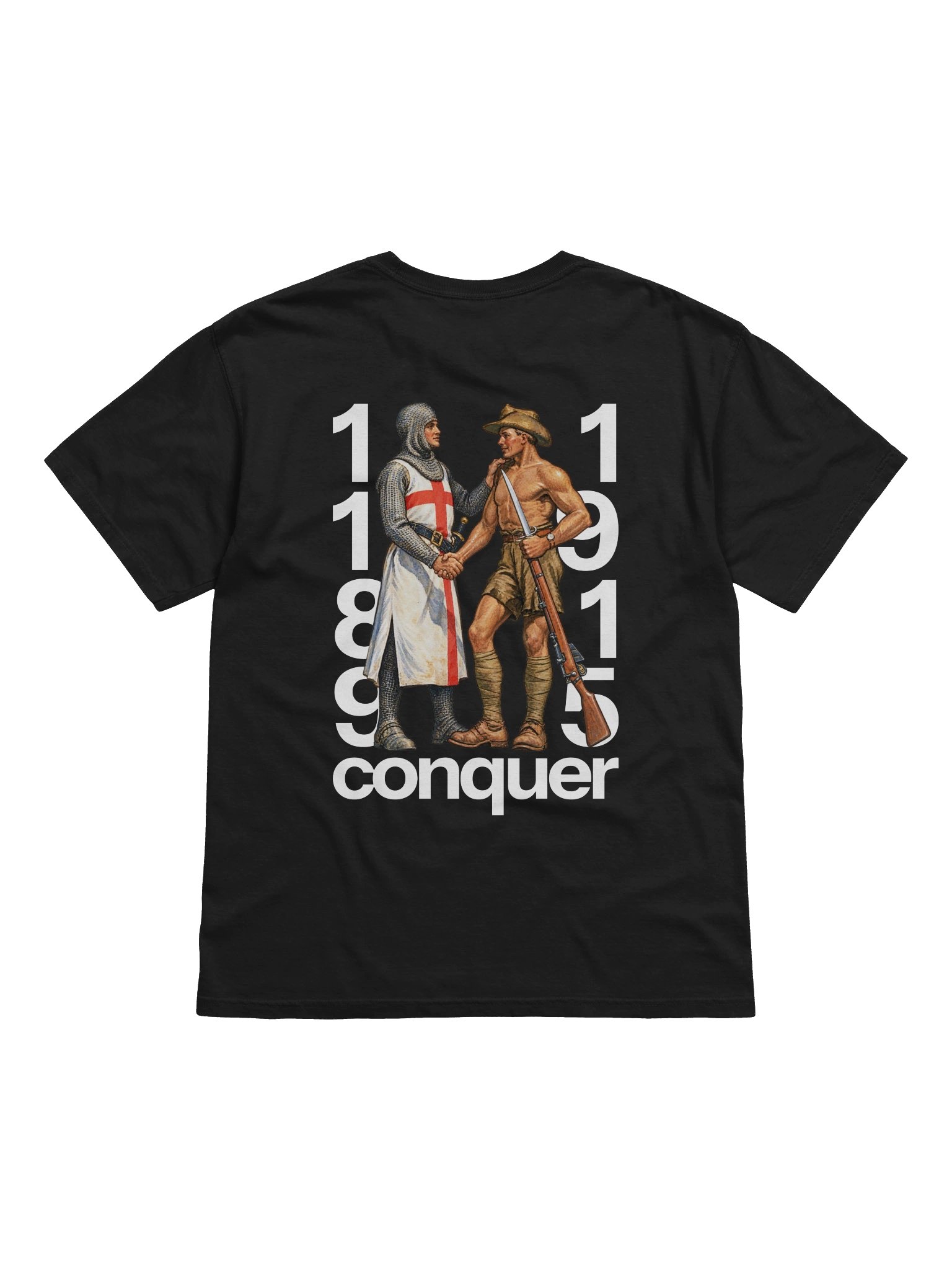 Conquer Black Tee product image (1)