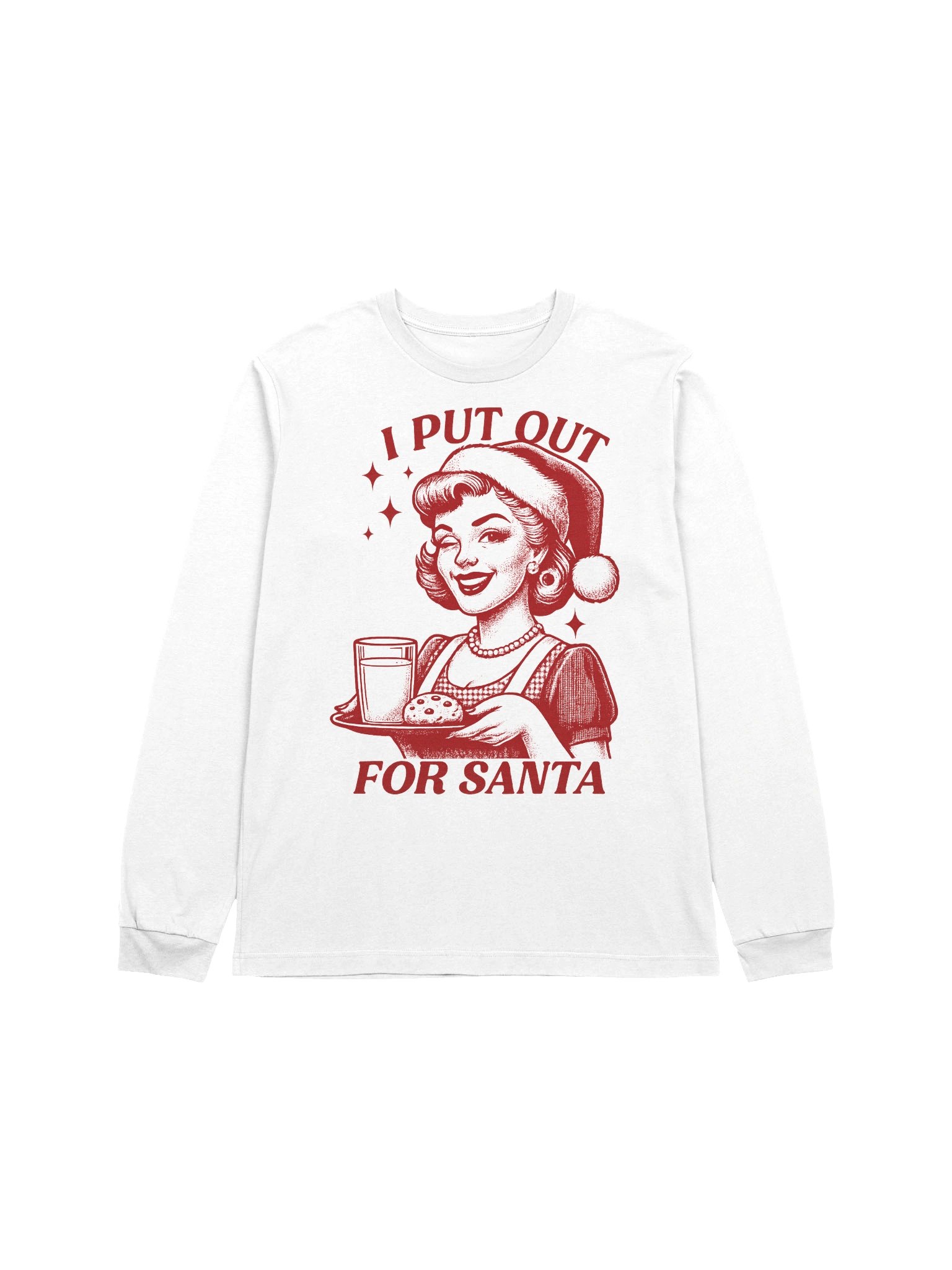 Santa's Treat Long Sleeve Tee product image (1)