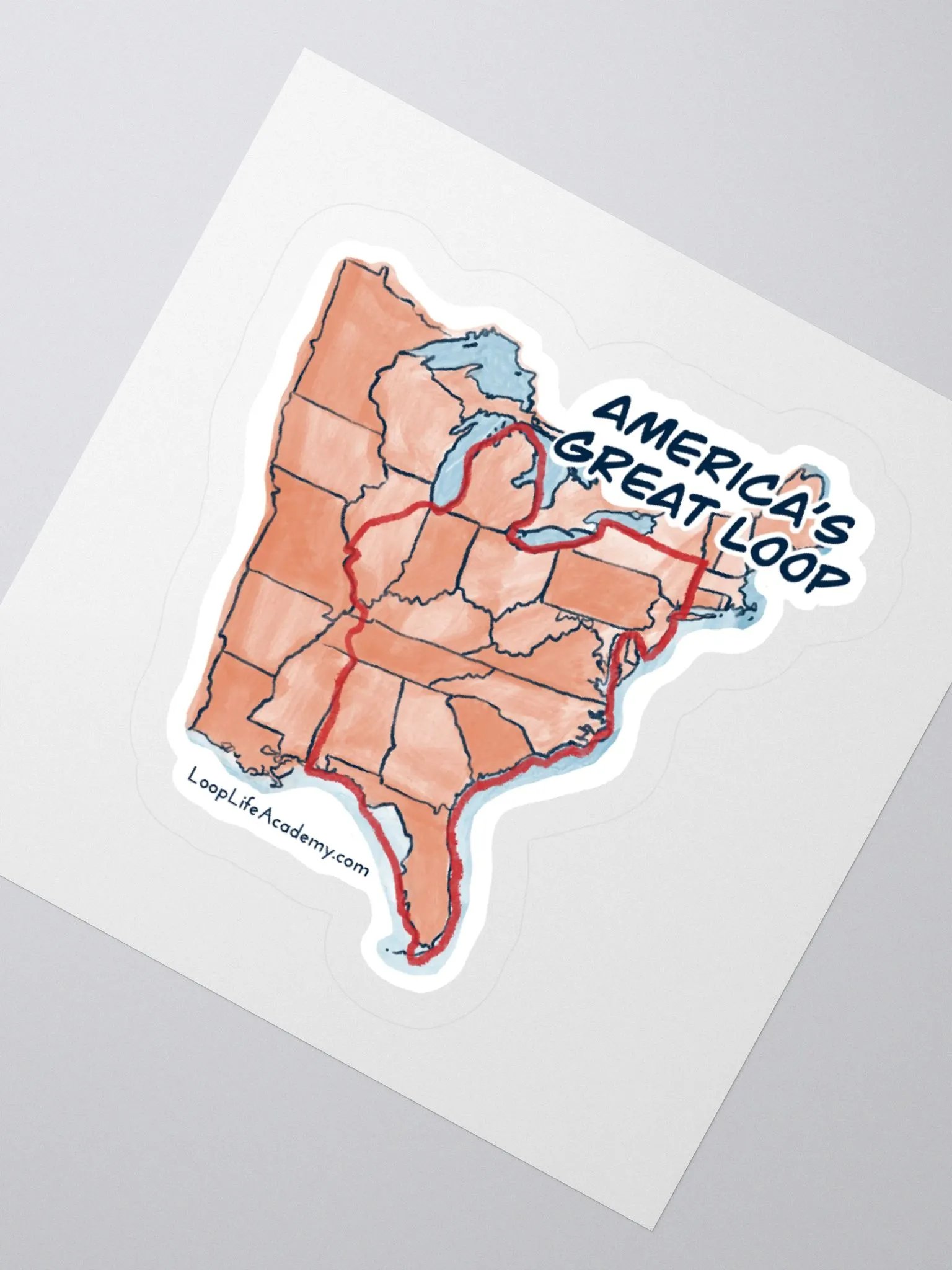 Great Loop Adventure Stickers product image (2)