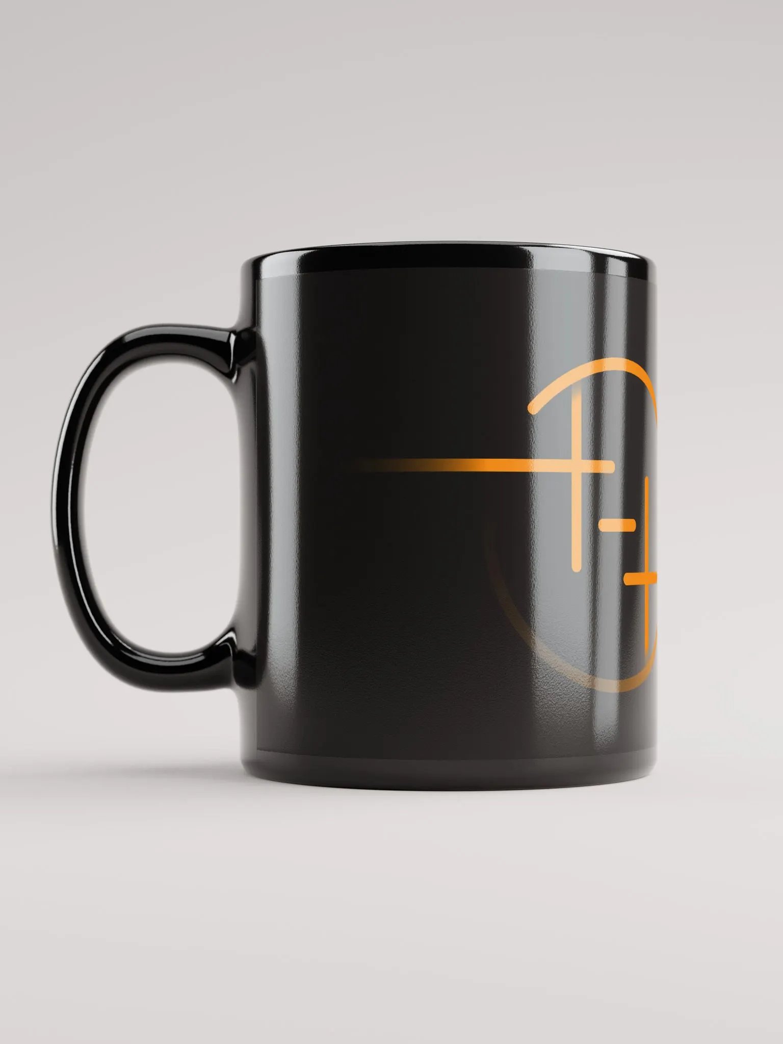 not-things logo and name mug (black) product image (6)
