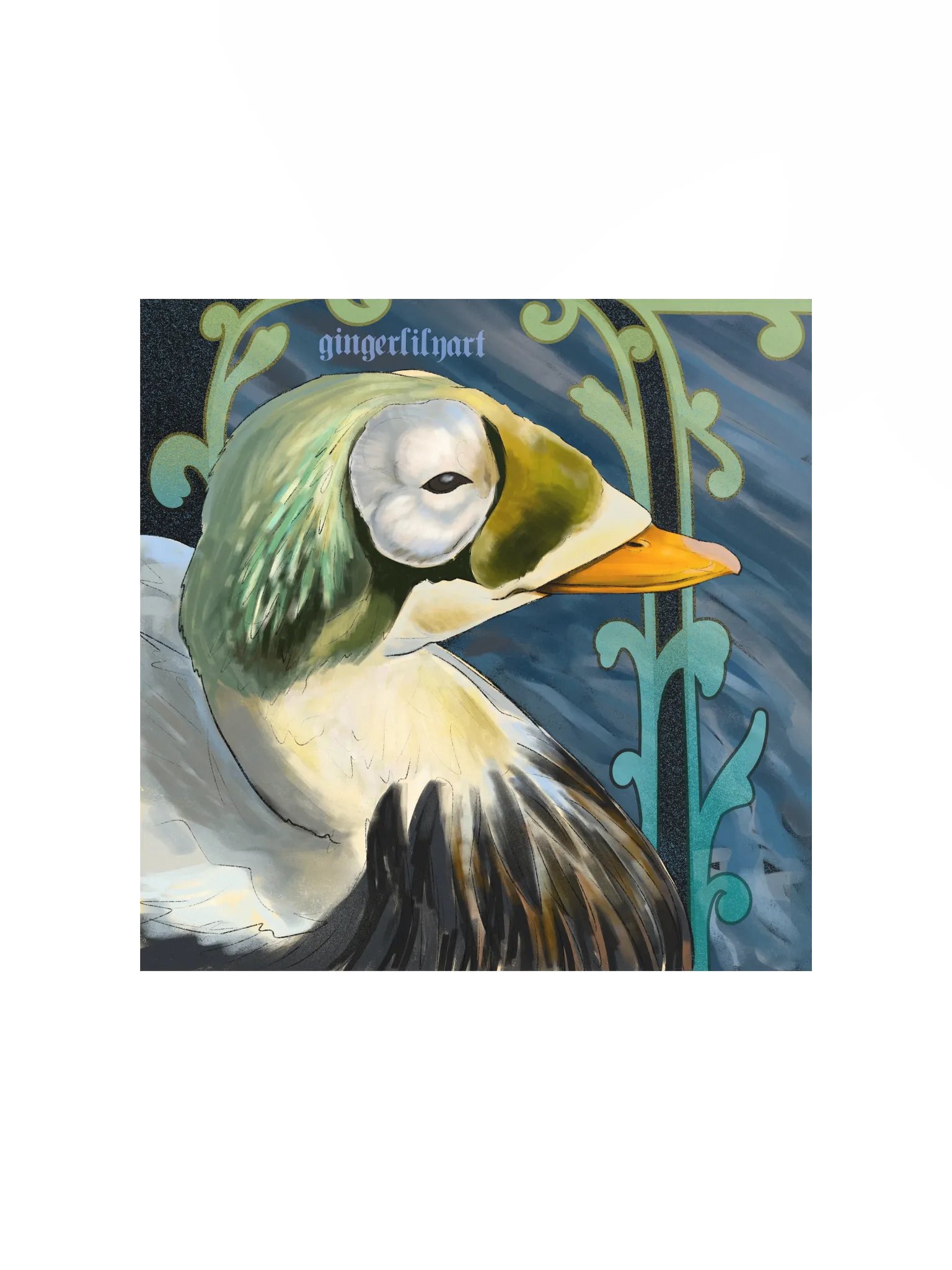 speckled eider duck product image (1)