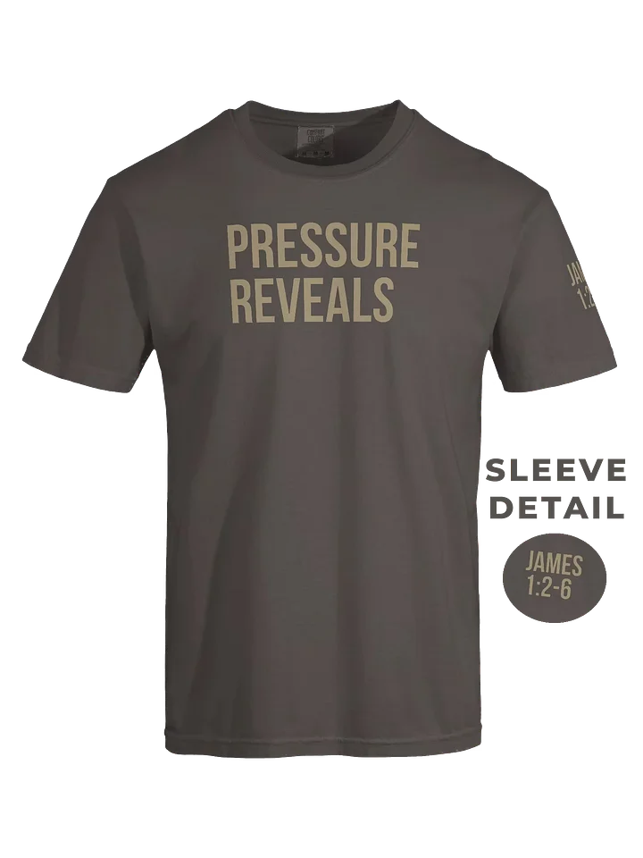 Men's Pressure Reveals Tee - James 1:2-4 product image (2)